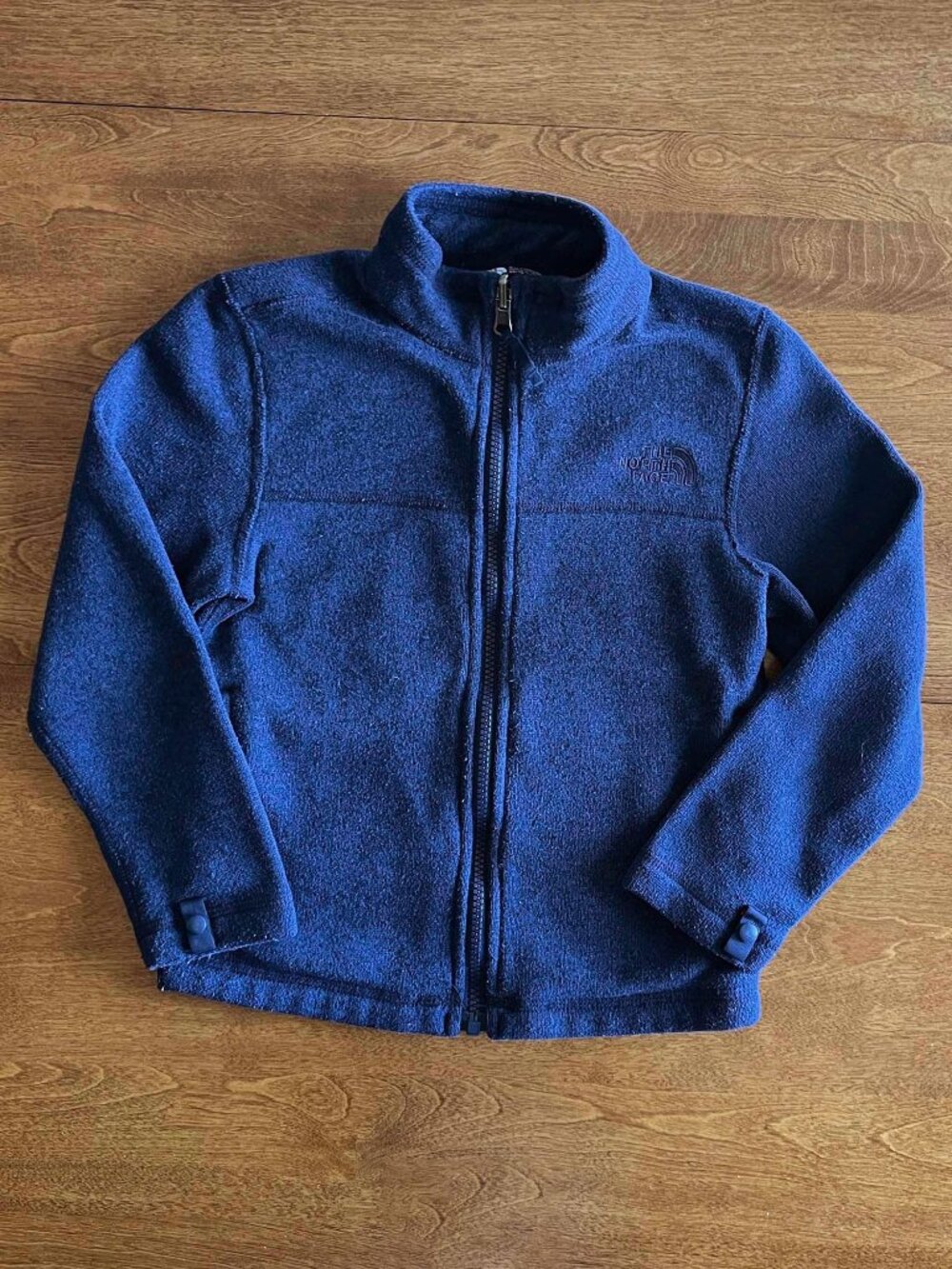 The North Face navy sweater fleece XS 6